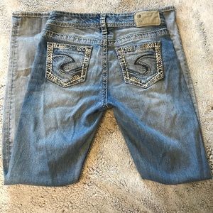 Silver Suki Midrise Skinny Jeans 26W x 31L